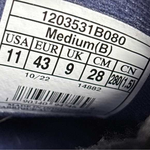 Brooks Adrenaline GTS 22 Shoes Womens Size 11 Purple Running Sneakers Support - Picture 11 of 12